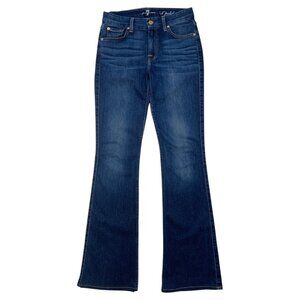 7 For All Mankind 7FAM "A" Pocket Jeans 27 Bootcut Mid Rise ALTERED